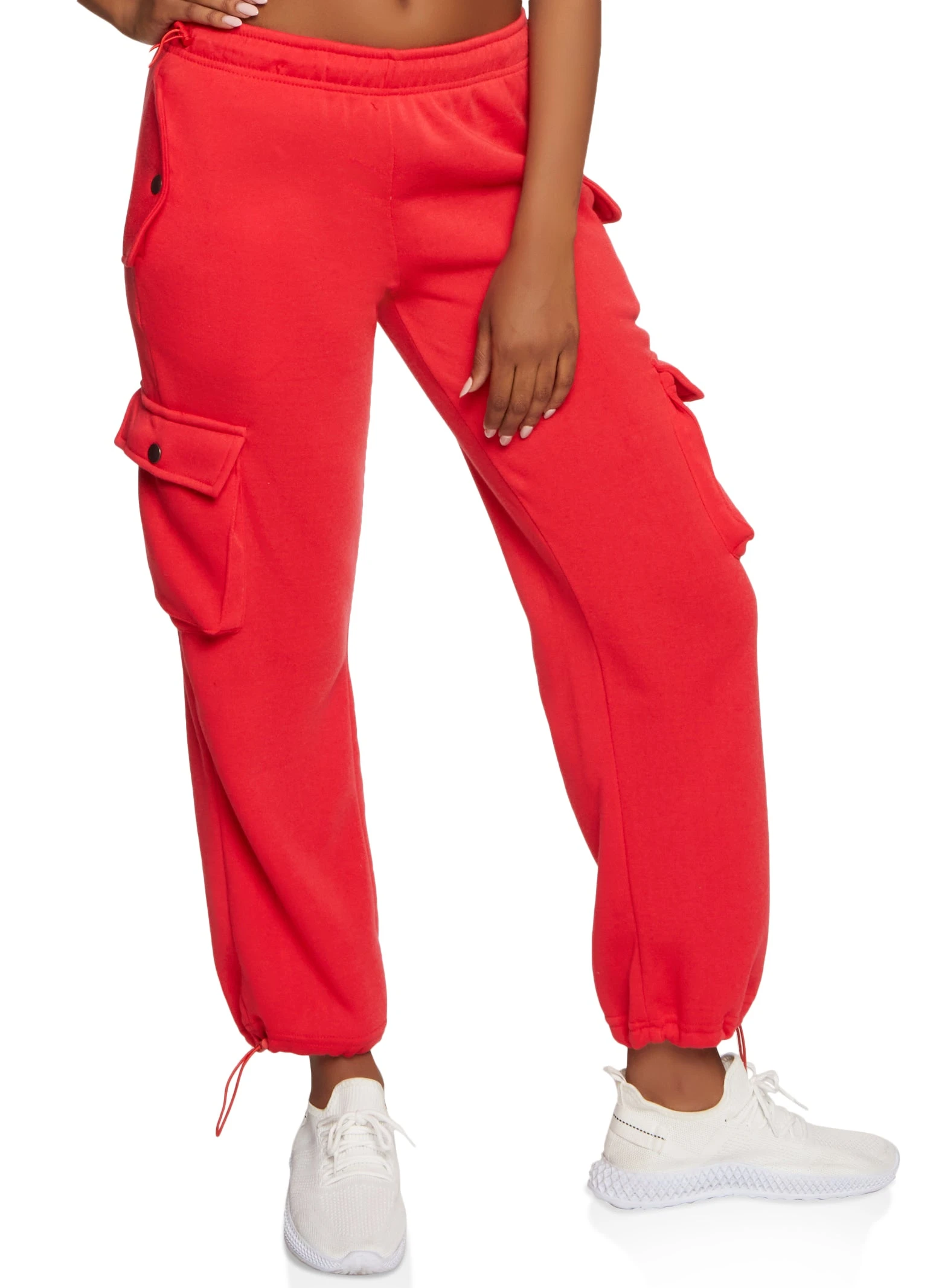 Cargo Pocket Toggle Hem Joggers