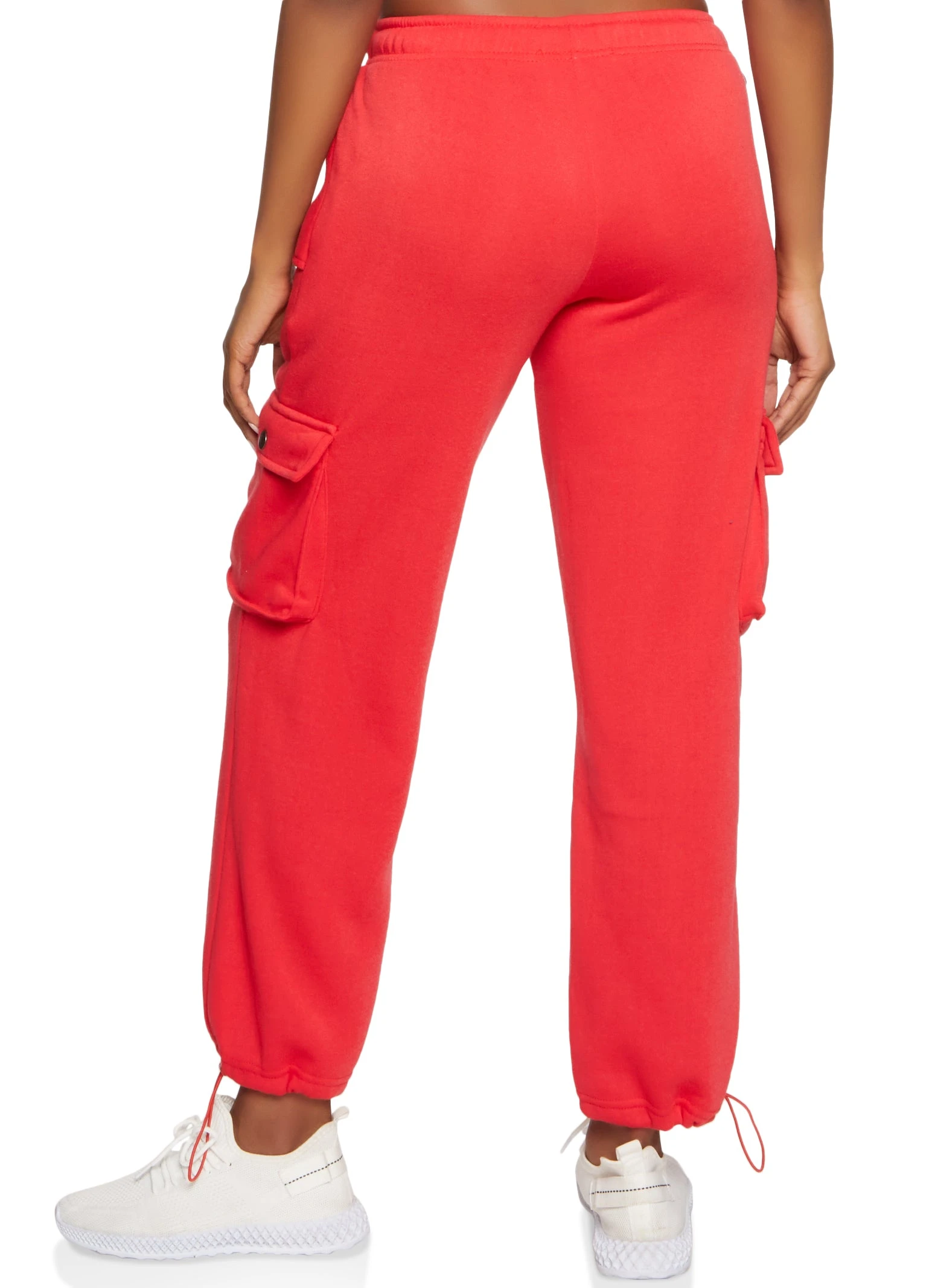 Cargo Pocket Toggle Hem Joggers - Image 2