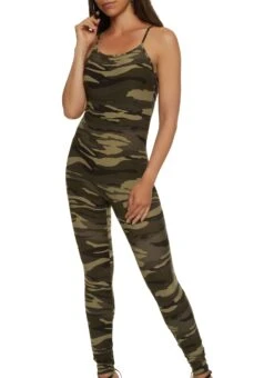 Camo Cami Catsuit