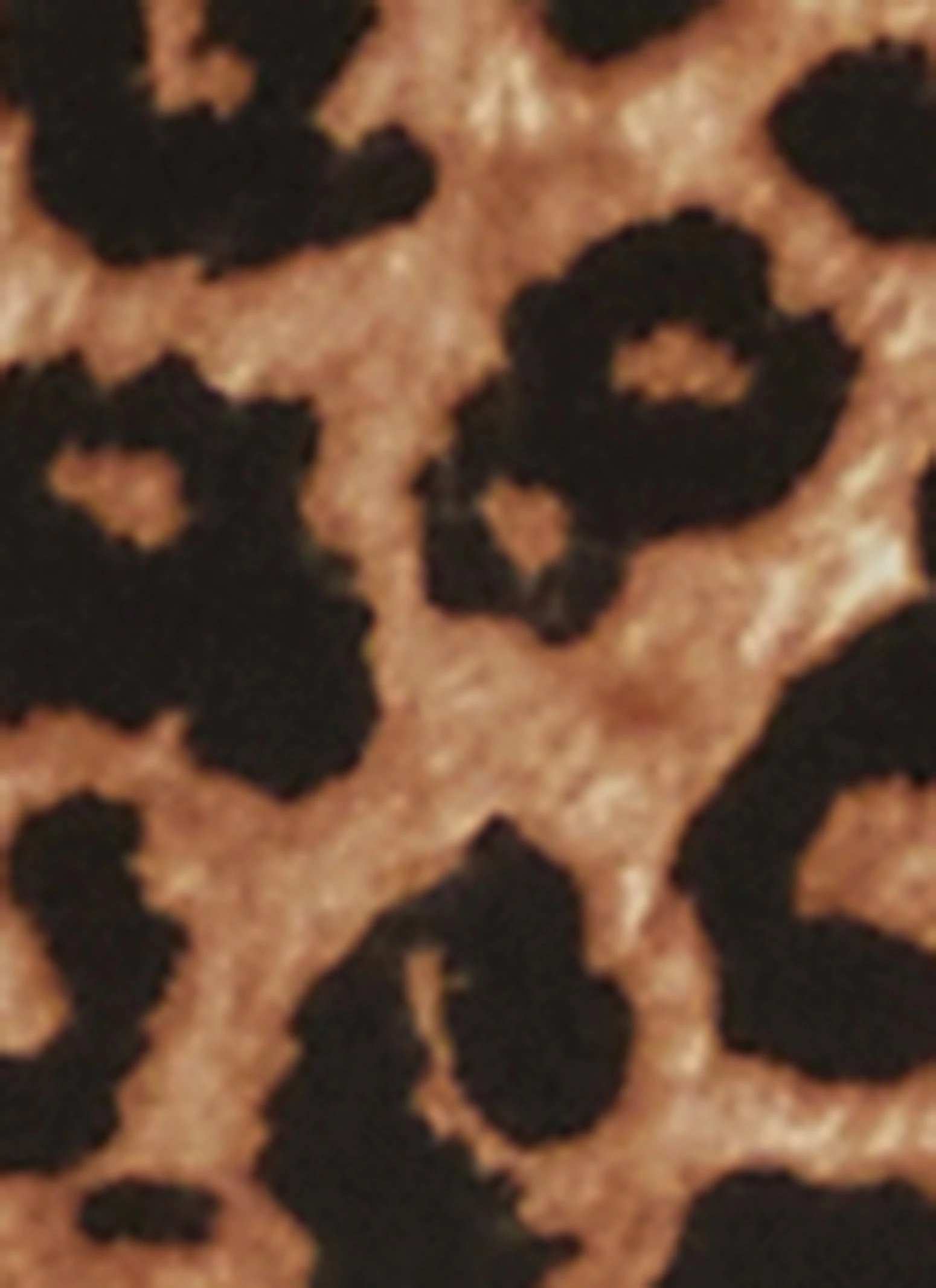 Faux Leather Cami Dress With Printed Top - Image 4