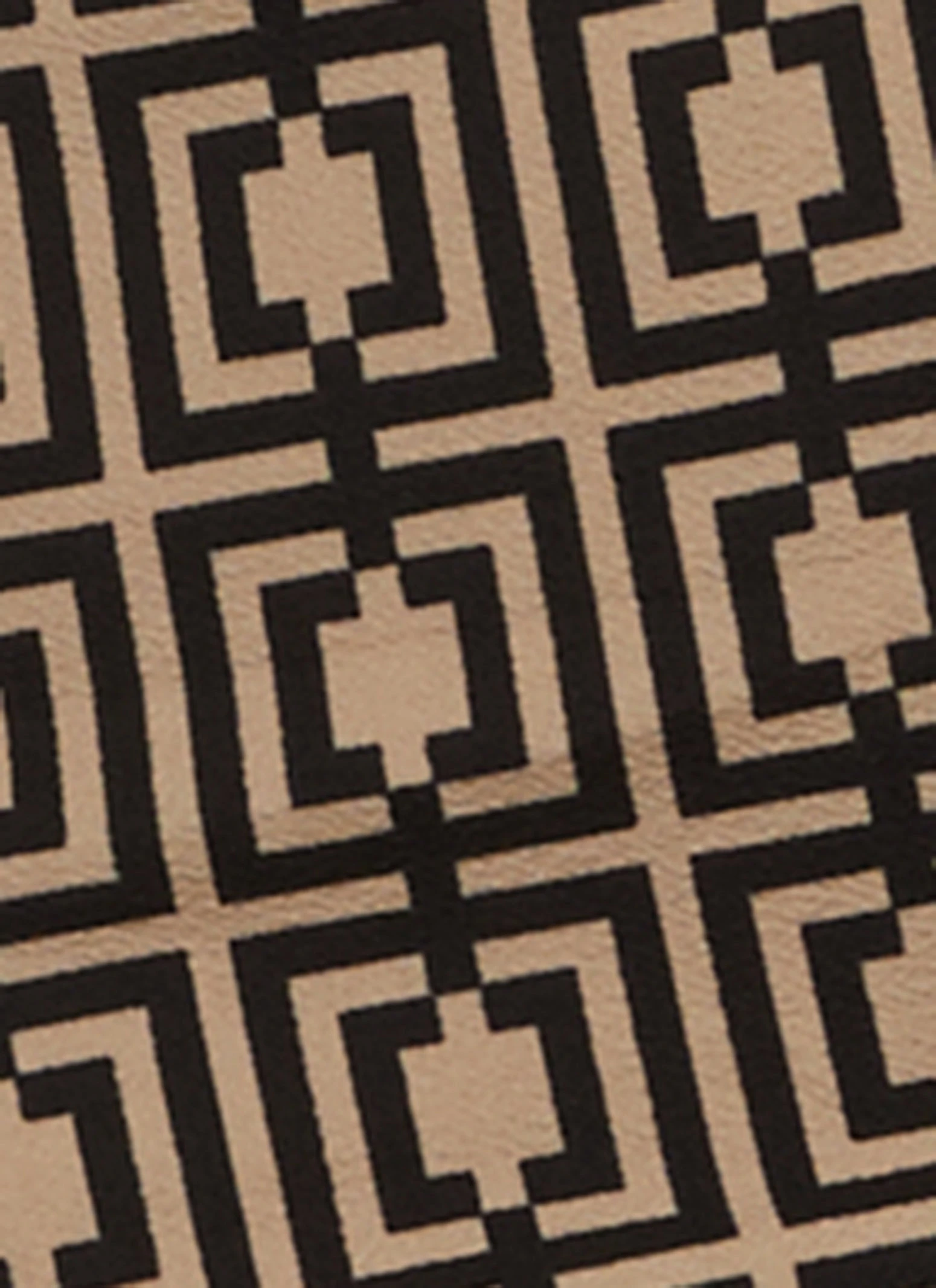 Geometric Print Faux Wrap Dress - Image 4