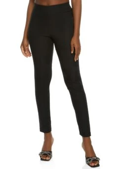 Solid High Waist Leggings