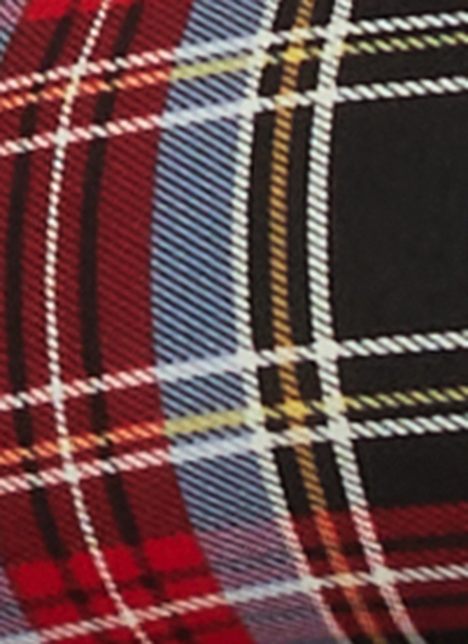 Plaid Smocked Cropped Cami - Image 4