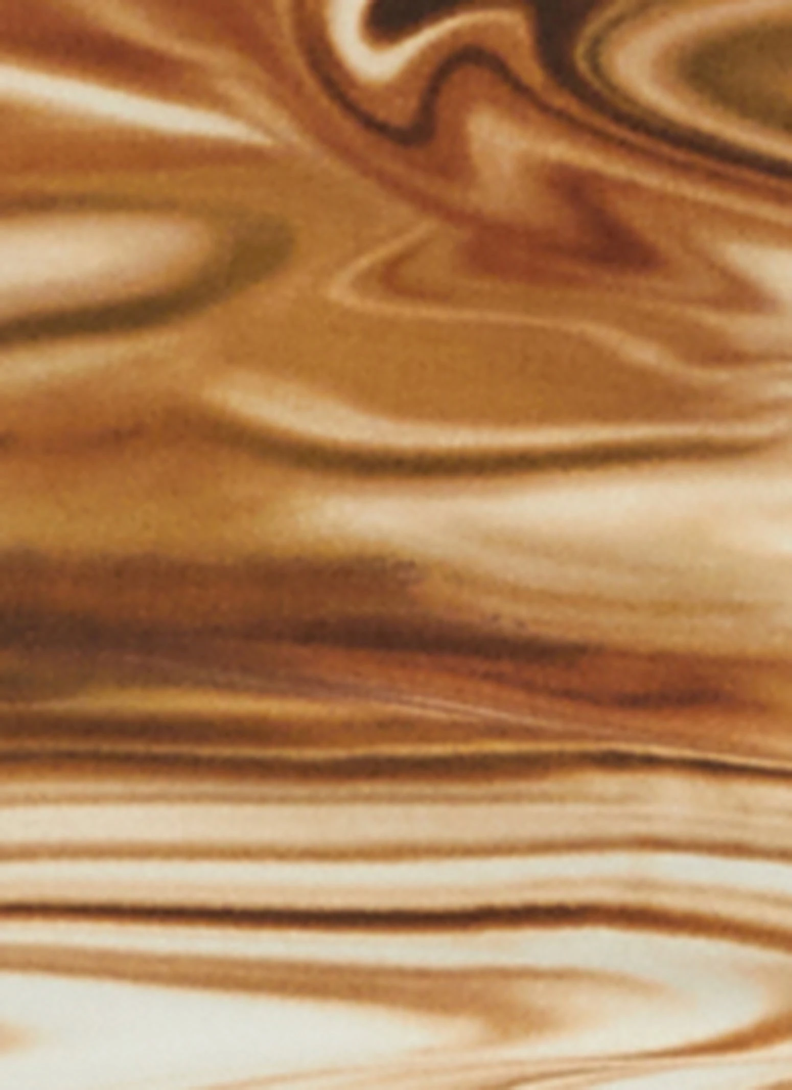 Swirl Print Ruched Side Slit Midi Skirt - Image 4