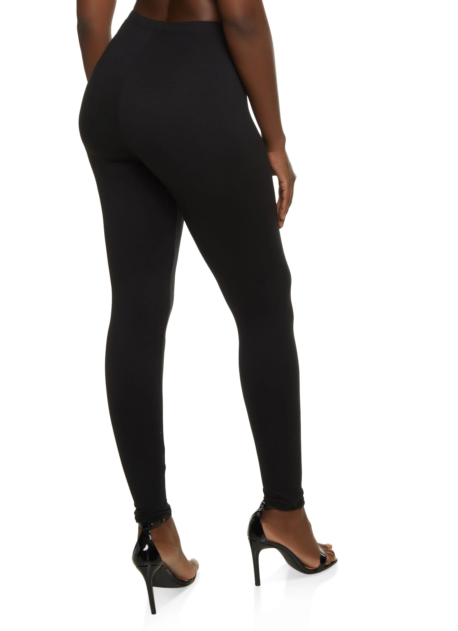 Basic High Waisted Leggings - Image 2