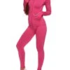 Seamless Solid Track Jacket And Leggings Set