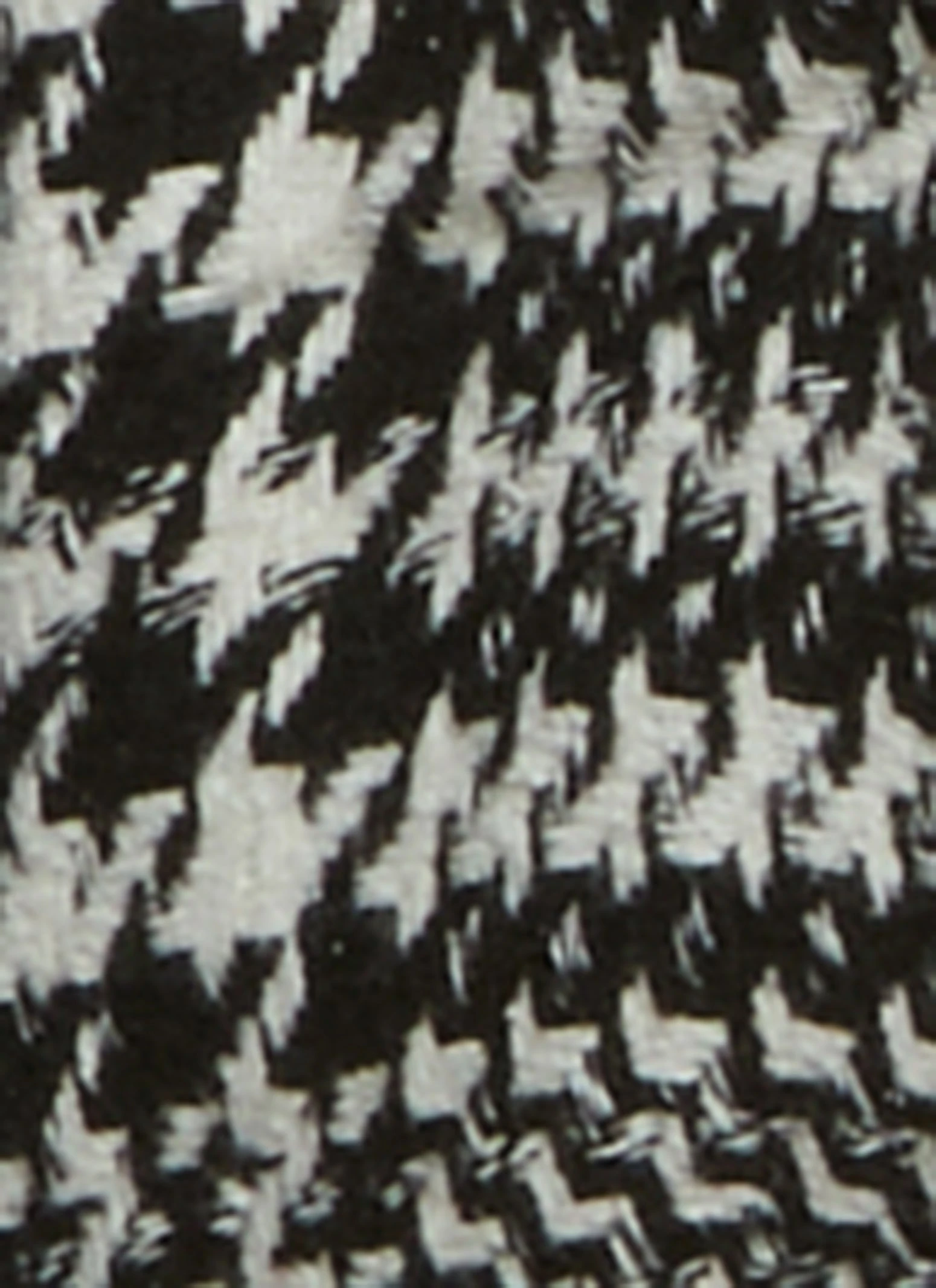 Plus Size Tweed Houndstooth Shacket - Image 4