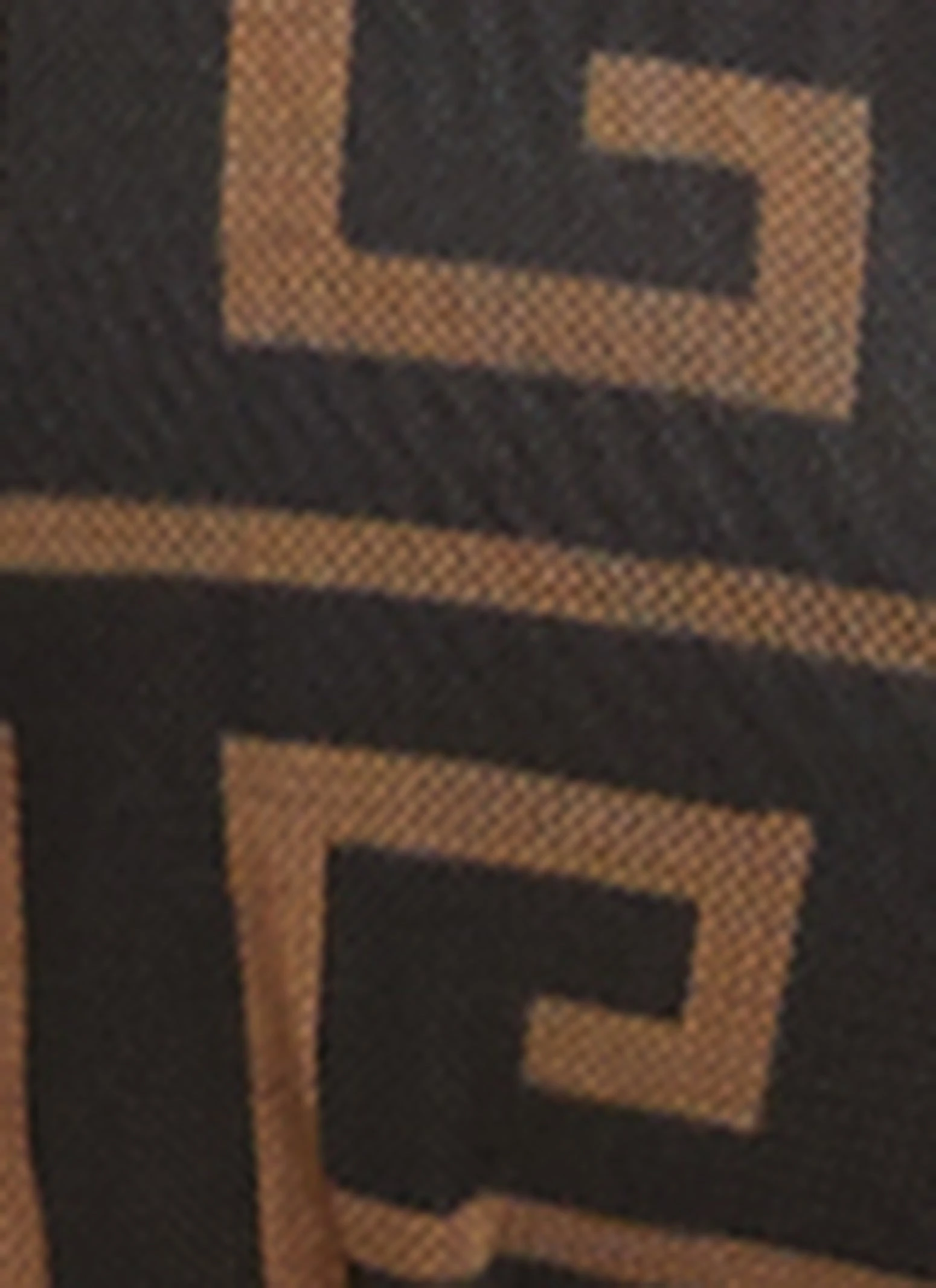 Plus Size Mesh Greek Key Side Slit Pants - Image 3