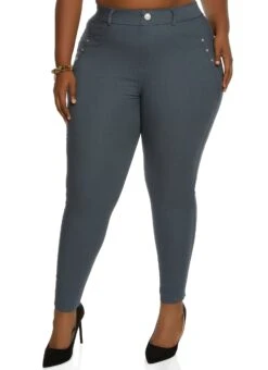 Plus Size Hyperstretch Push Up Pants