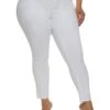 Plus Size WAX High Waist Push Up Skinny Jeans