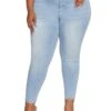 Plus Size WAX Basic High Waist Skinny Jeans