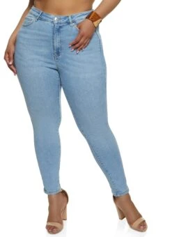 Plus Size WAX Skinny Jeans