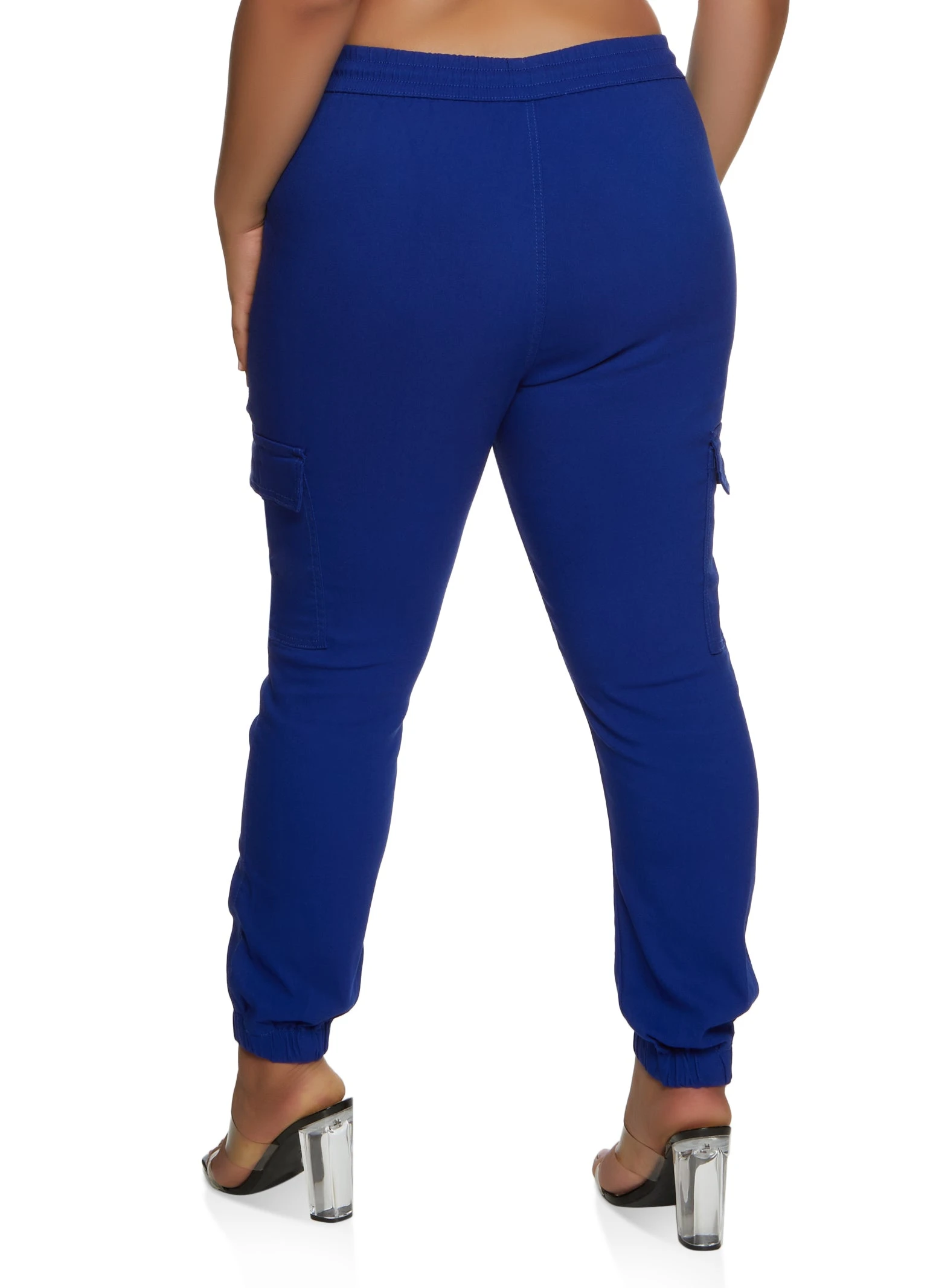 Plus Size Hyperstretch Cargo Joggers - Image 3