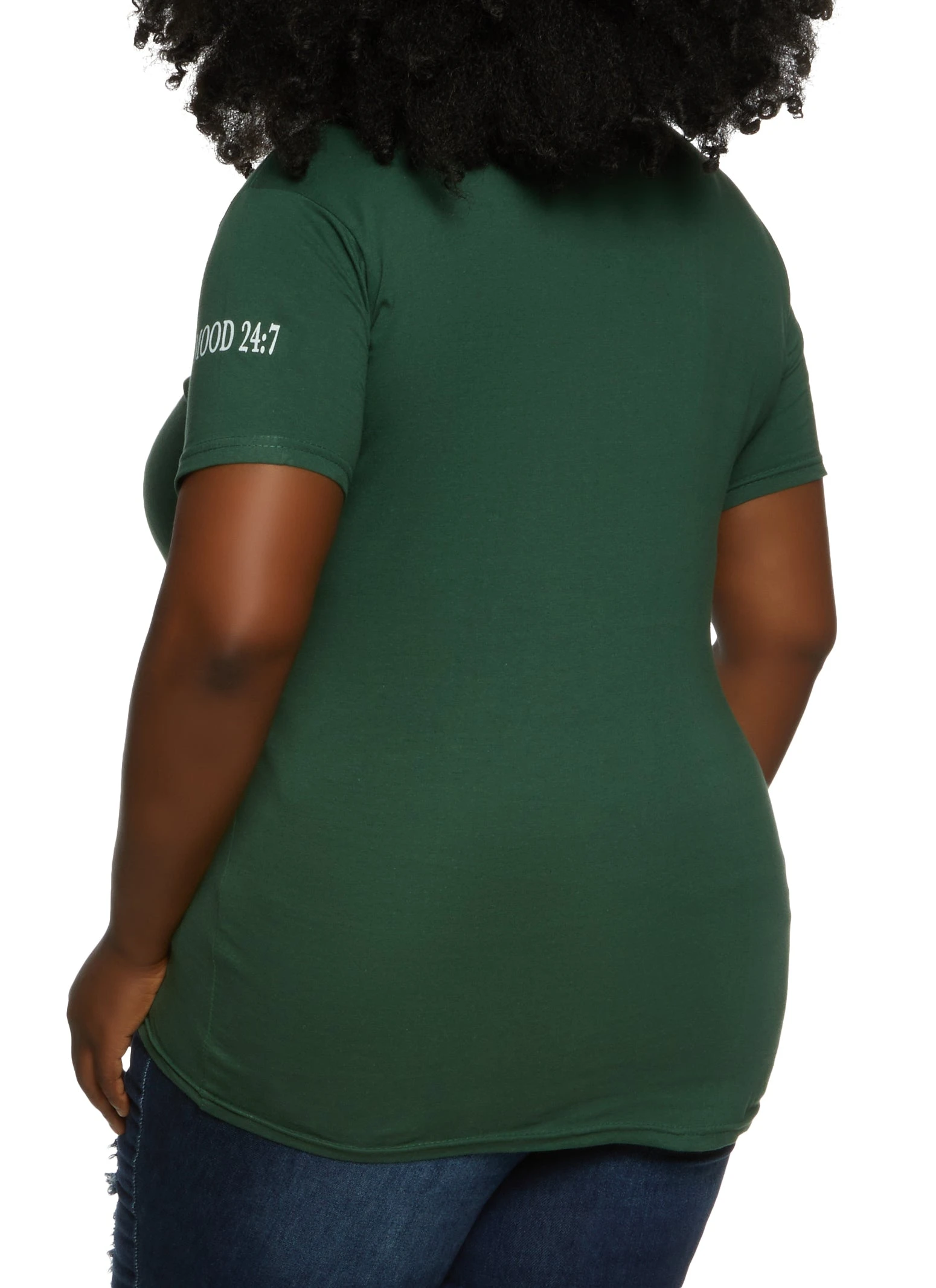 Plus Size Shall Not Try Me Graphic Tee - Image 2