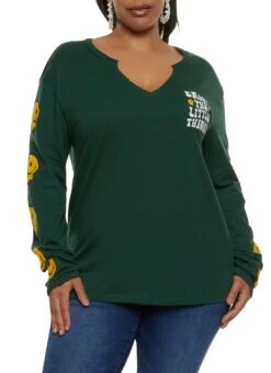 Plus Size Enjoy The Little Things Graphic Tee