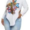 Plus Size Faith Hanky Hem Graphic Tee