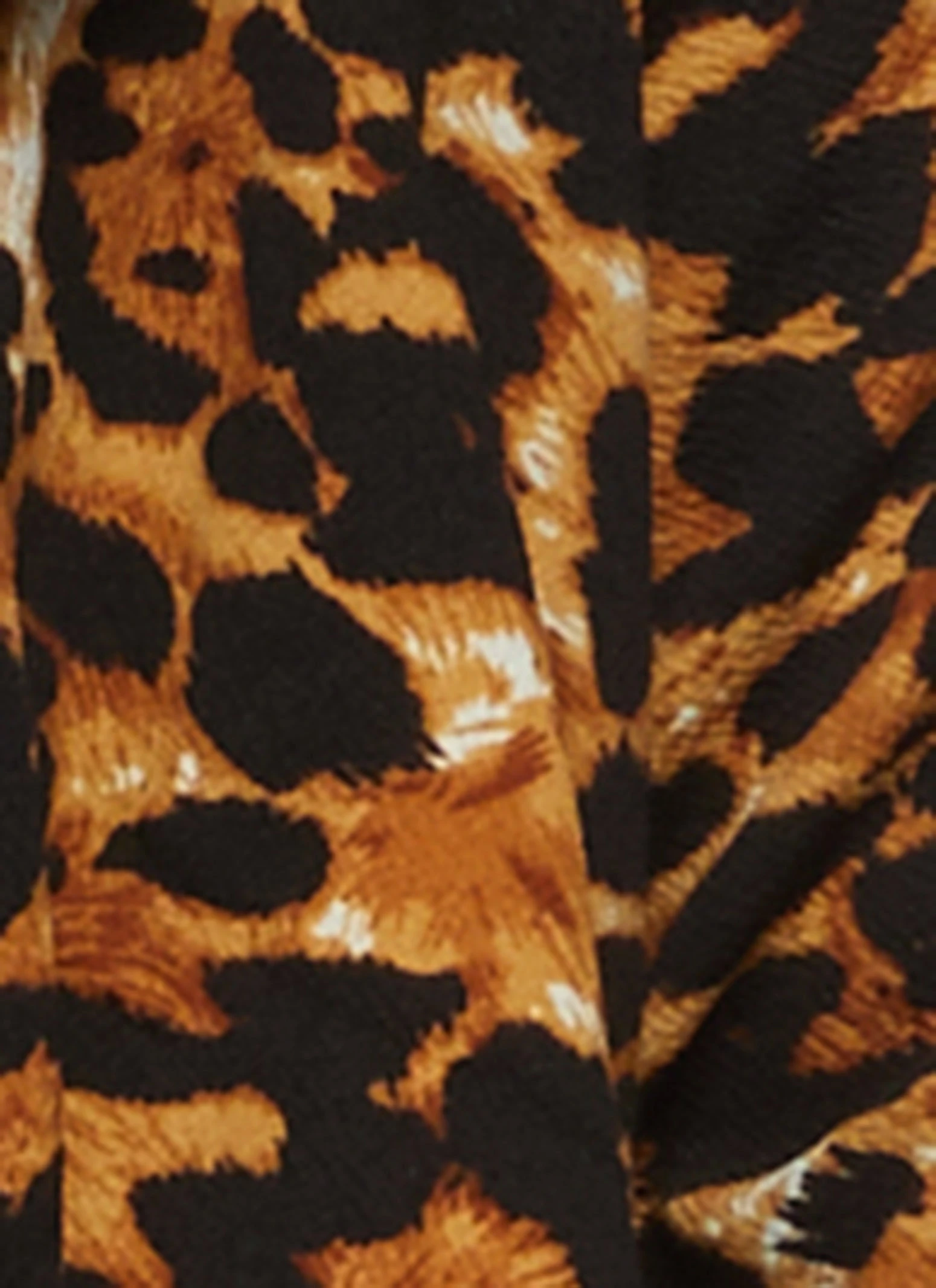 Plus Size Leopard Open Front Cardigan - Image 3