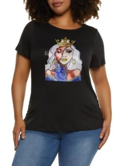 Plus Size In Every Woman There Is A Queen Graphic Tee