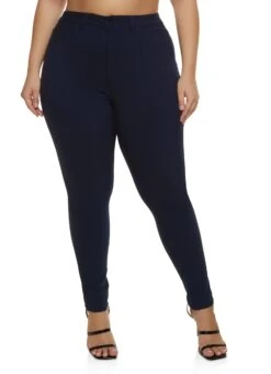 Plus Size Basic Hyperstretch Skinny Pants