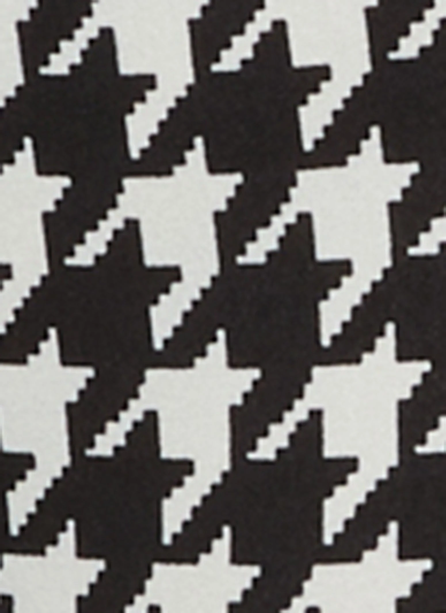 Plus Size Houndstooth High Waist Pants - Image 3