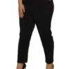 Plus Size Ponte Pocket Dress Pants
