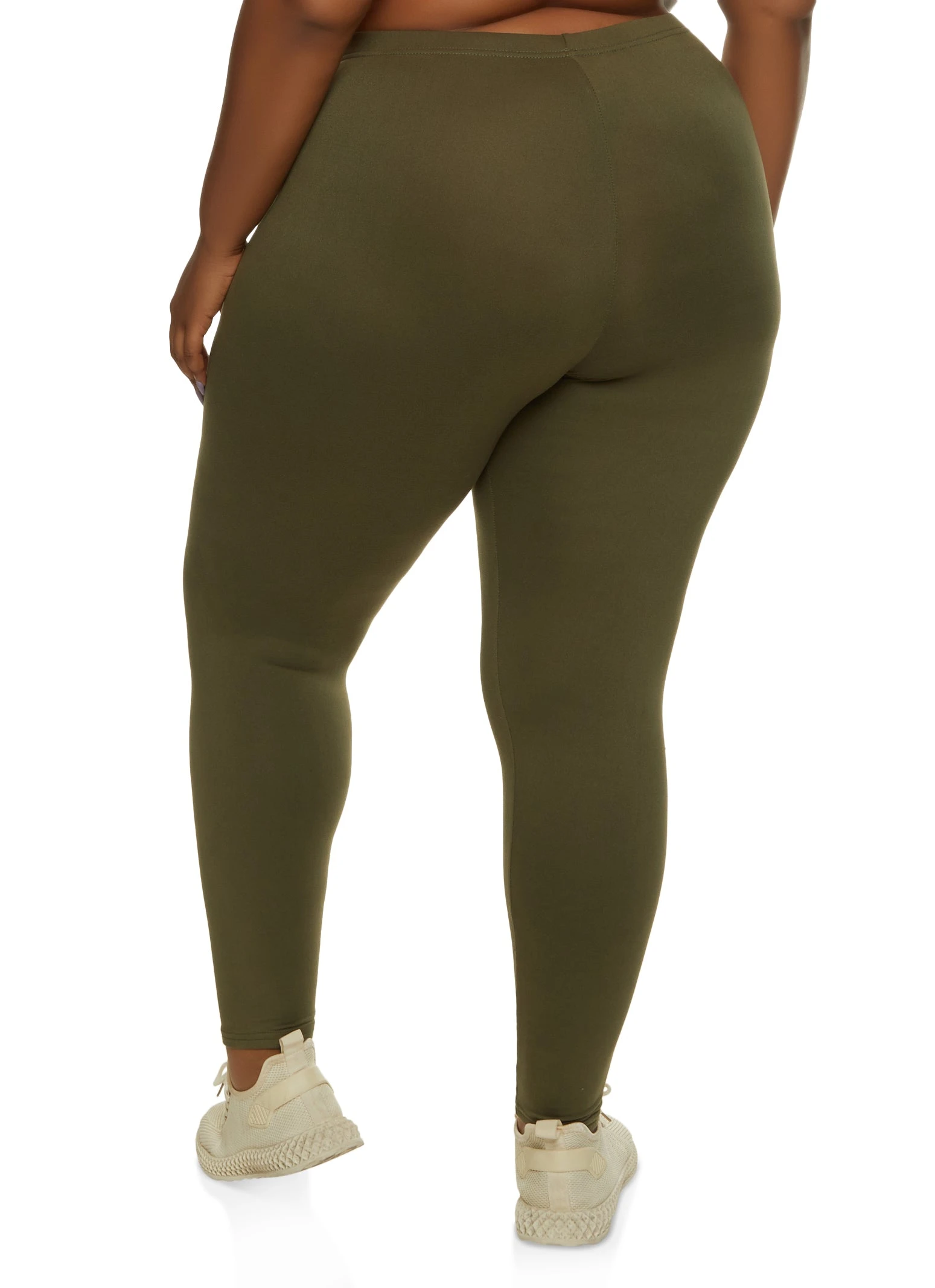 Plus Size High Waist Leggings - Image 2