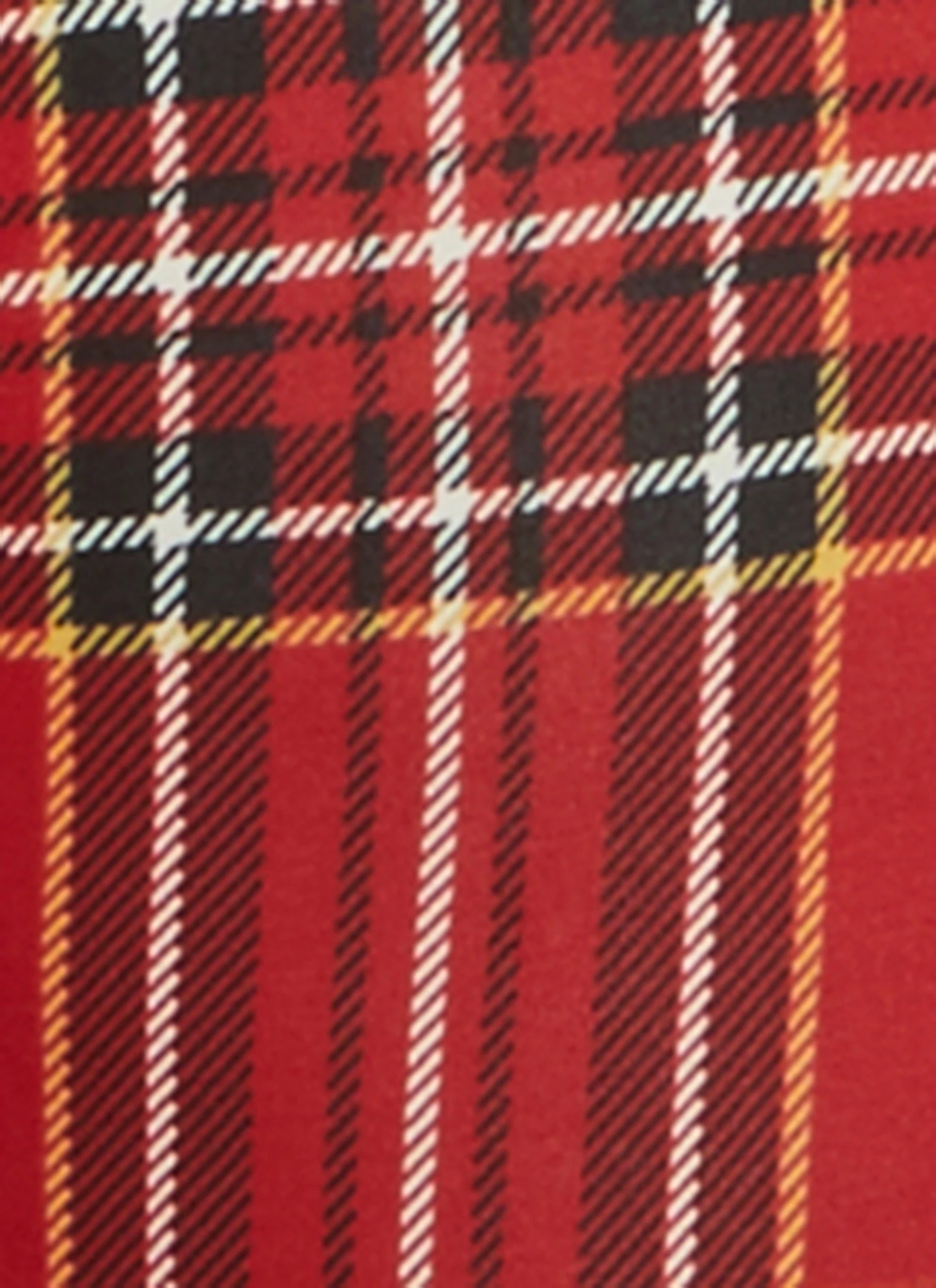 Plus Size Plaid High Waist Leggings - Image 3