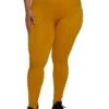 Plus Size Seamless High Waist Textured Knit Leggings