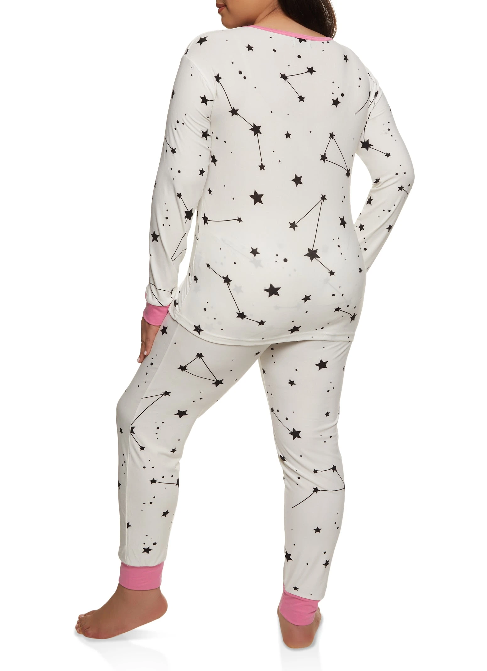 Plus Size Love 02 Dream Pajama Top And Pants - Image 3