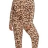 Plus Size Camo Long Sleeve Pajama Top And Pants
