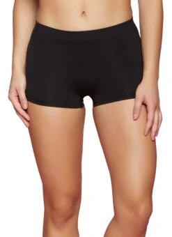 Seamless Basic Solid Boyshort Panty
