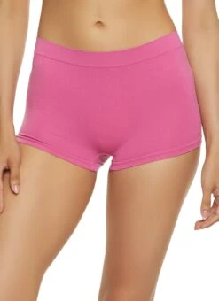 Colored Seamless Boyshort Panty