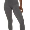 Seamless Basic Cropped Leggings