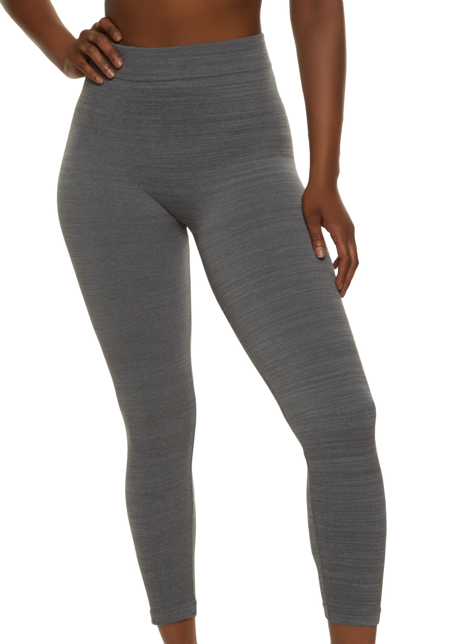 Seamless Basic Cropped Leggings