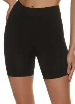 Basic Solid Biker Shorts