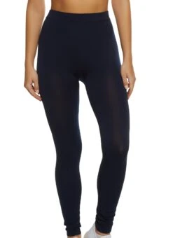 Solid Seamless Basic Leggings