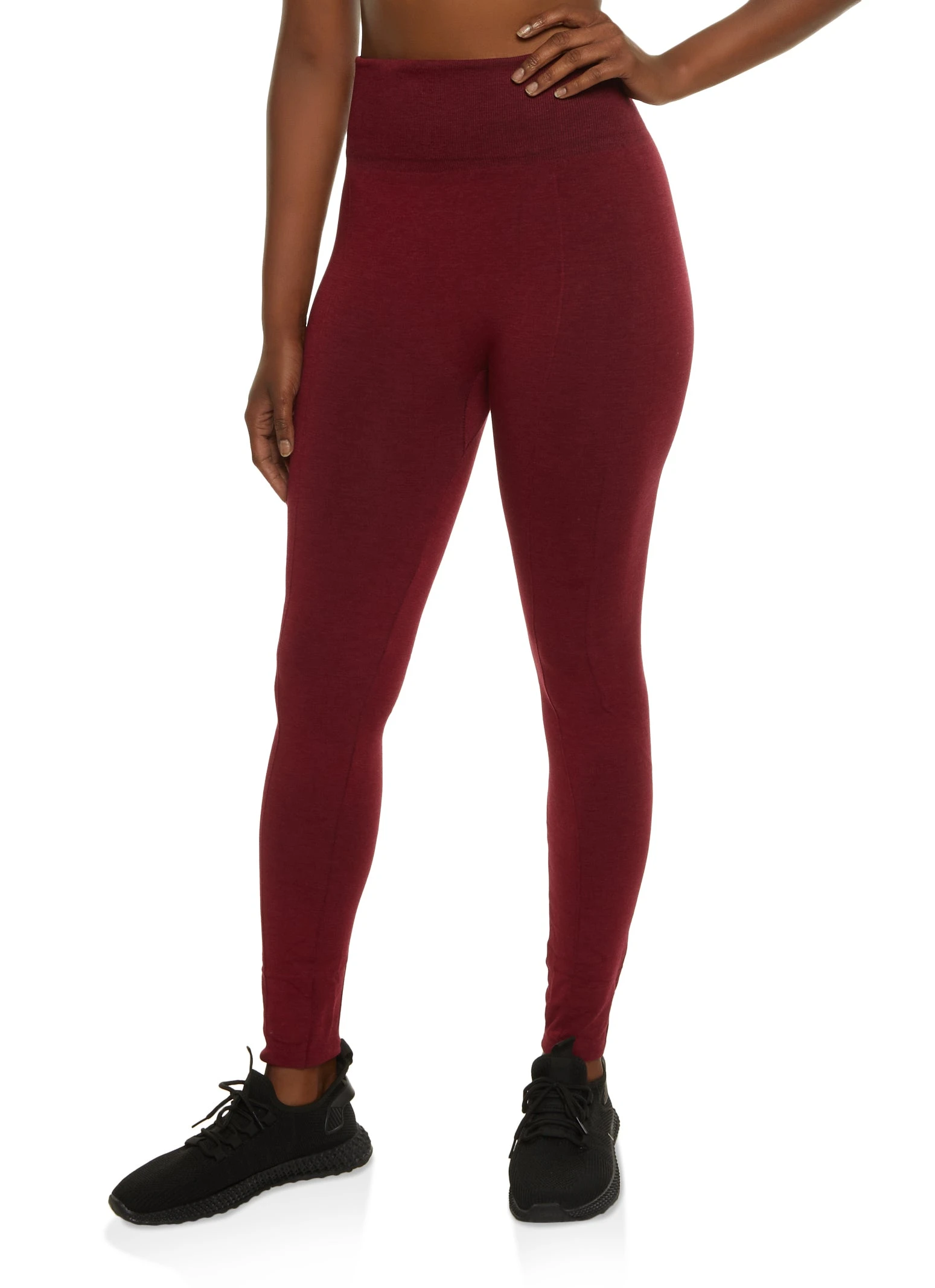 Basic Fleece High Waist Seamless Leggings
