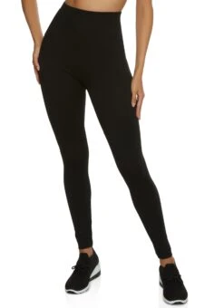 French Terry High Waist Leggings