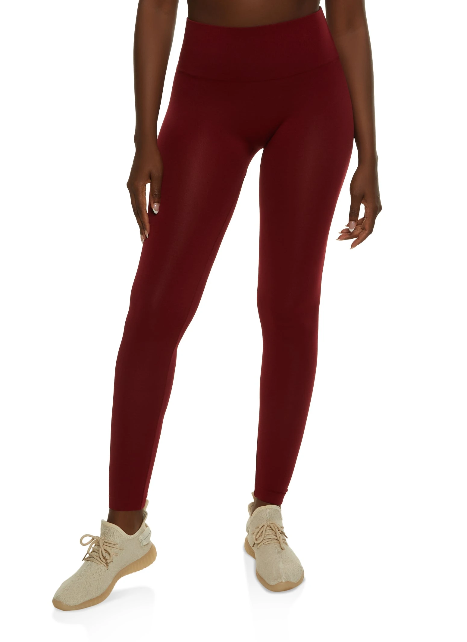 Solid Seamless High Rise Leggings