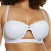 Plus Size Bebe Keyhole Balconette Bra | Convertible To Strapless